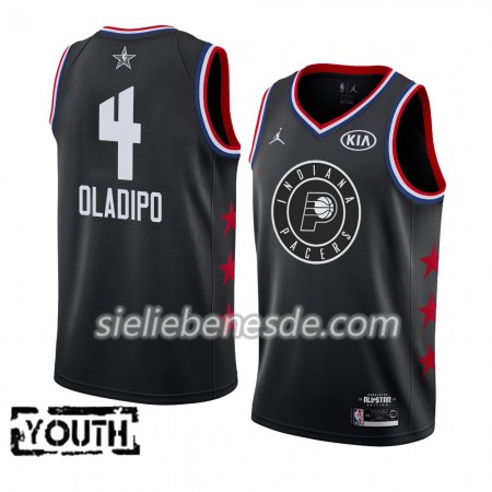 Kinder NBA Indiana Pacers Trikot Victor Oladipo 4 2019 All-Star Jordan Brand Schwarz Swingman